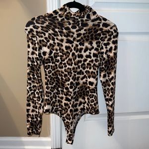Fashion Nova Leopard Bodysuit